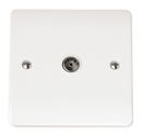 Click Scolmore CMA065 Single Coaxial Socket Outlet