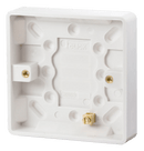 Click Scolmore CMA080 1 Gang 16mm Deep Pattress Box
