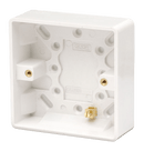 Click Scolmore CMA081 1 Gang 25mm Deep Pattress Box