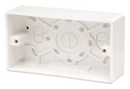 Click Scolmore CMA084 2 Gang 35mm Deep Pattress Box