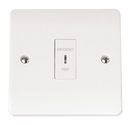 Click Scolmore CMA110 10AX 1 Gang DP 'Emergency Test' Key Switch