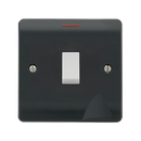 Click Scolmore CMA2023AG 20A Double Pole Switch with LED & Flex Outlet - Part M