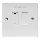 Click Scolmore CMA2651-DW 13A DP SWITCHED FCU - DISHWASHER ETCHING