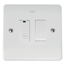 Click Scolmore CMA2651-FN 13A DP SWITCHED FCU - FAN ETCHING