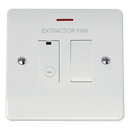 Click Scolmore CMA2652-EF 13A DP SWITCHED FCU WITH LED - EXTRACTOR FAN ETCHING