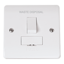 Click Scolmore CMA651-WD 13A DP SWITCHED FCU - WASTE DISPOSAL ETCH