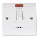 Click Scolmore CMA652-FD 13A DP SWITCHED FCU WITH NEON - FRIDGE ETCHING
