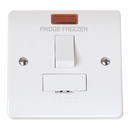 Click Scolmore CMA652-FF 13A DP SWITCHED FCU WITH NEON - FRIDGE FREEZER ETCH