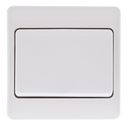 Click Scolmore CMA828 10AX 1 Gang 2 Way Wide Rocker Retractive Switch