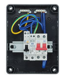 BG CP5MRDPS1G Electric Vehicle (EV) Distribution Board w/ 100A Main Switch, 40A RCBO & T2 SPD
