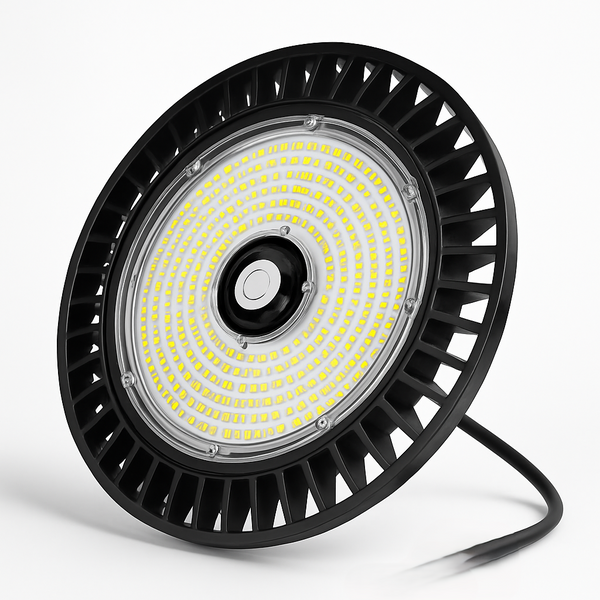 SELECTPRO 200W 160LM/W Power Selectable (120W/150W/200W), CCT (3000K/4000K/5000K) LED UFO High Bay Light w/ Lumiled LED (SMD2835) & LiFud Driver - For Warehouses, Offices and Commercial Spaces
