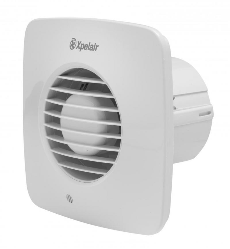 Xpelair DX100-HTS 100mm Simply Silent Bathroom Extractor Fan (Humidistat and Timer Model)