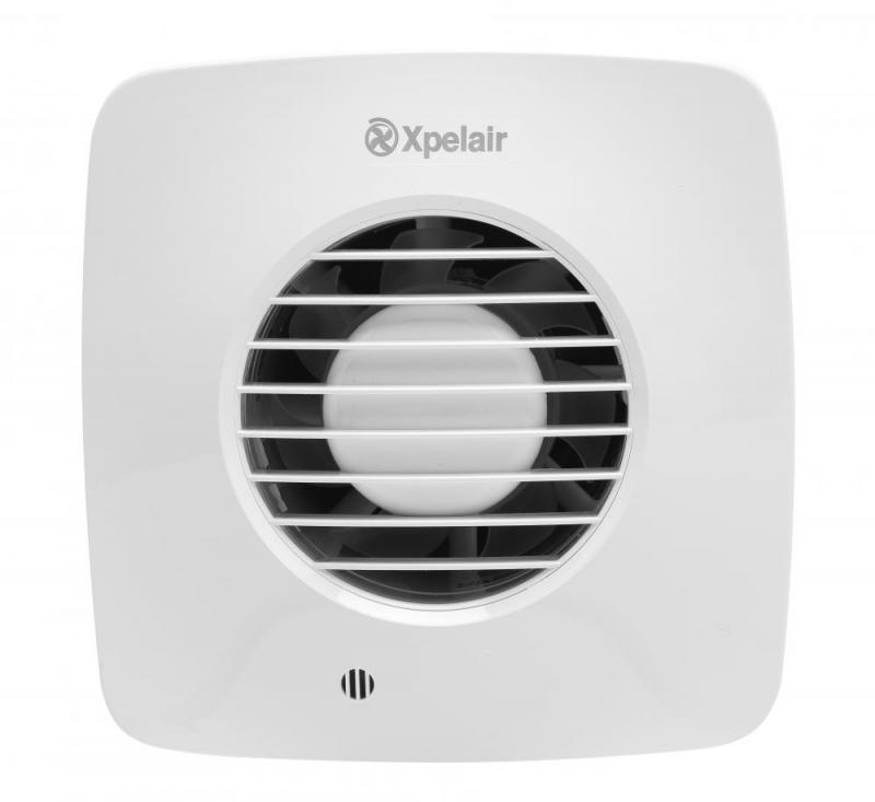 Xpelair DX100-HTS 100mm Simply Silent Bathroom Extractor Fan (Humidistat and Timer Model)