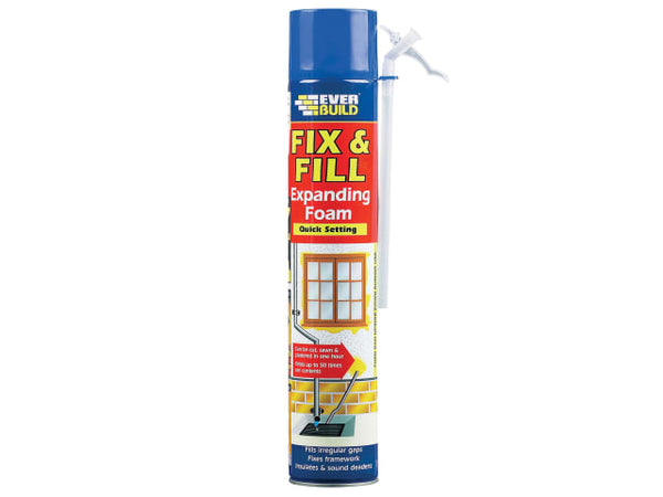 Mixed EVBEVFF7 Fix & Fill Expanding Foam 750ml