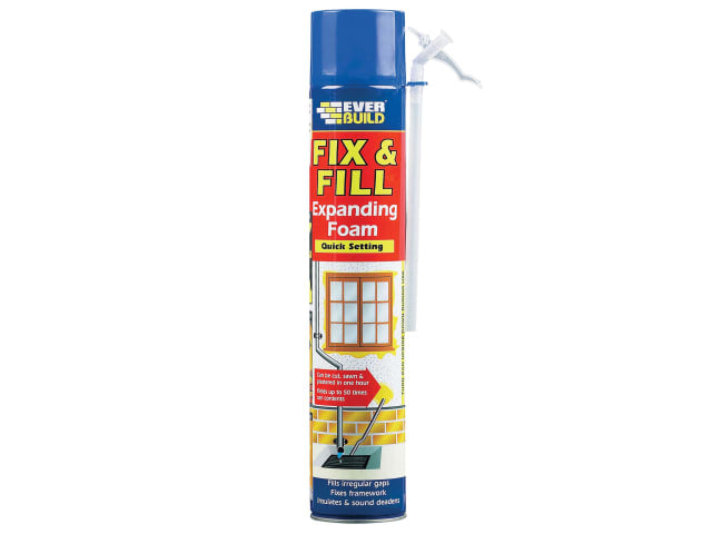 Mixed EVBEVFF7 Fix & Fill Expanding Foam 750ml