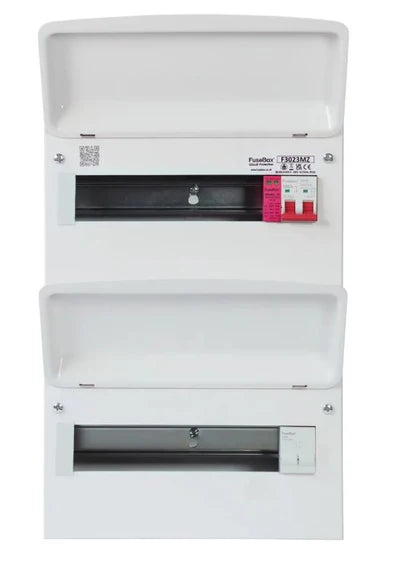 Fusebox F2021MX 21-way (Now 23-Way) Consumer Unit with 100A Isolator