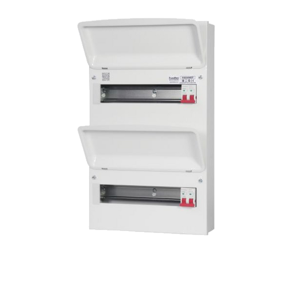 Fusebox F3024MDT 24 Way  Consumer Unit (12/12) 2 x 100A Main Switch (Replacement of F2020MDT)