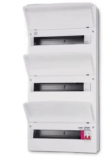 Fusebox F2044MX 100A MS 44 Way (Now 47-Way) T2 SPD (3 Bank) ( Now F3047MZ)