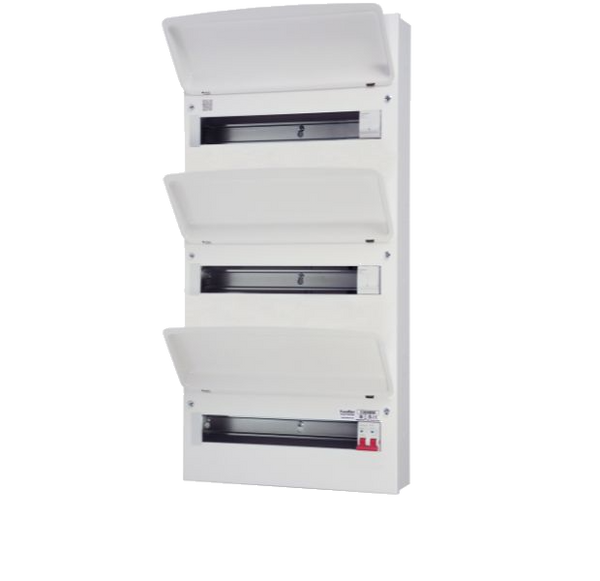 Fusebox F3048M 100A Main Switch 48 Way (16/16/16) Triple Bank (Replacement of F2045M)