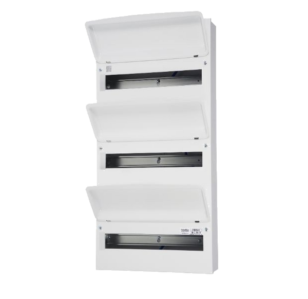 Fusebox F3054E 54 MODULE ENCLOSURE 3 BANK (E+N TERMINALS)
