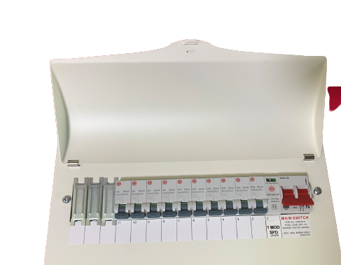 Wylex Display Wylex NM1406 14-Way Pre-Populated SPD Consumer Unit c/w 10 RCBOs (WNM2