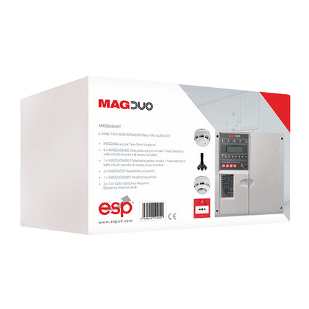 ESP MAGDUO4KIT 4 Zone Two Wire Conventional Fire Alarm Kit