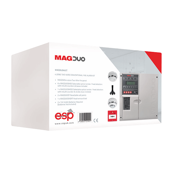 ESP MAGDUO4KIT 4 Zone Two Wire Conventional Fire Alarm Kit