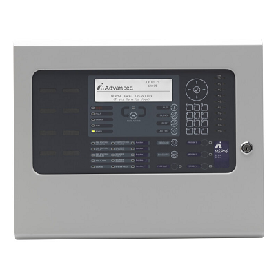 Advanced MX-5202 MxPro5 1-2 Loop Fire Control Panel with 2 Loop Cards