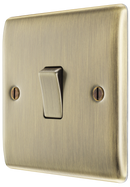 BG NAB13 Nexus Metal Antique Brass Intermediate switch