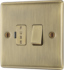 BG NAB50 Nexus Metal Antique Brass Switched and fused