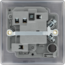 BG NAB52 Nexus Metal Antique Brass Switched and fused with indicator