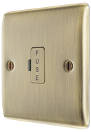 BG NAB54 Nexus Metal Antique Brass Unswitched and fused