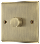 BG NAB81 Nexus Metal Antique Brass Single, 2 way push 200W