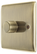 BG NAB81 Nexus Metal Antique Brass Single, 2 way push 200W