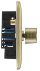 BG NAB81 Nexus Metal Antique Brass Single, 2 way push 200W