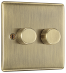 BG NAB82 Nexus Metal Antique Brass Double, 2 way push 200W