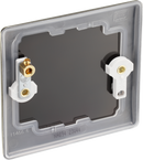 BG NAB94 Nexus Metal Antique Brass Single, blank plate