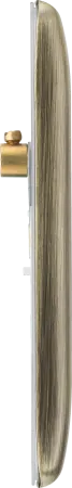 BG NAB95 Nexus Metal Antique Brass Double, blank plate