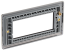 BG NABEMR4 Nexus Metal Antique Brass 4 module - rectangular