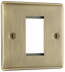 BG NABEMS1 Nexus Metal Antique Brass 1A 1 module - square