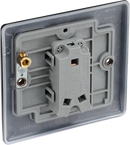 BG NFB12 Nexus Metal Matt Black Single Switch, 20A x 2 Way