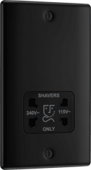 BG NFB20B 115/240V Dual Voltage Shaver Socket