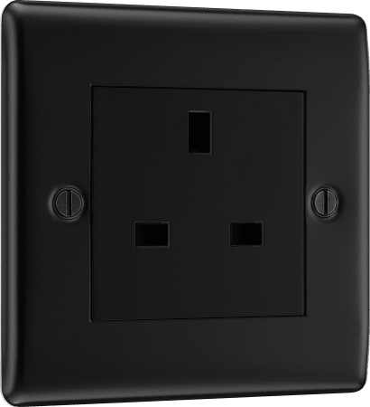 BG NFB23B Single Unswitched, Double Pole Socket