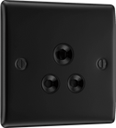 BG NFB29B 5A, single, Unswitched, Round Pin Socket