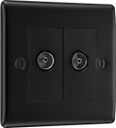 BG NFB61 Double Co-axial Socket