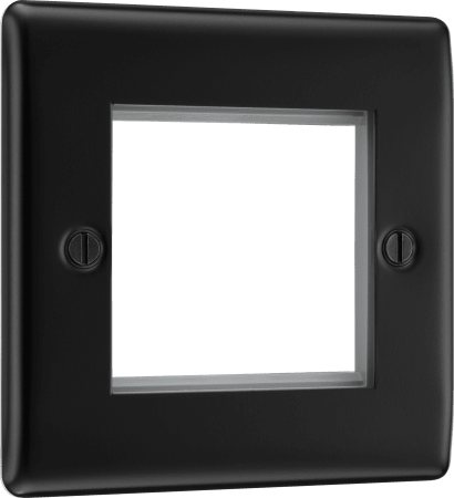 BG NFBEMS2 2 Module Frontplate - Square