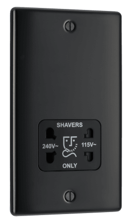 BG NMB20B 115/240V Dual-Voltage Shaver Socket