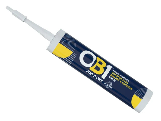 Mixed OB1 Hybrid Sealant & Adhesive White 290ml