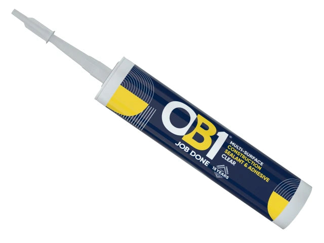 Mixed OB1 Hybrid Sealant & Adhesive Clear 290ml