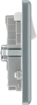 BG MC522UAC22 Double switched single pole, with USB A + C (22W)